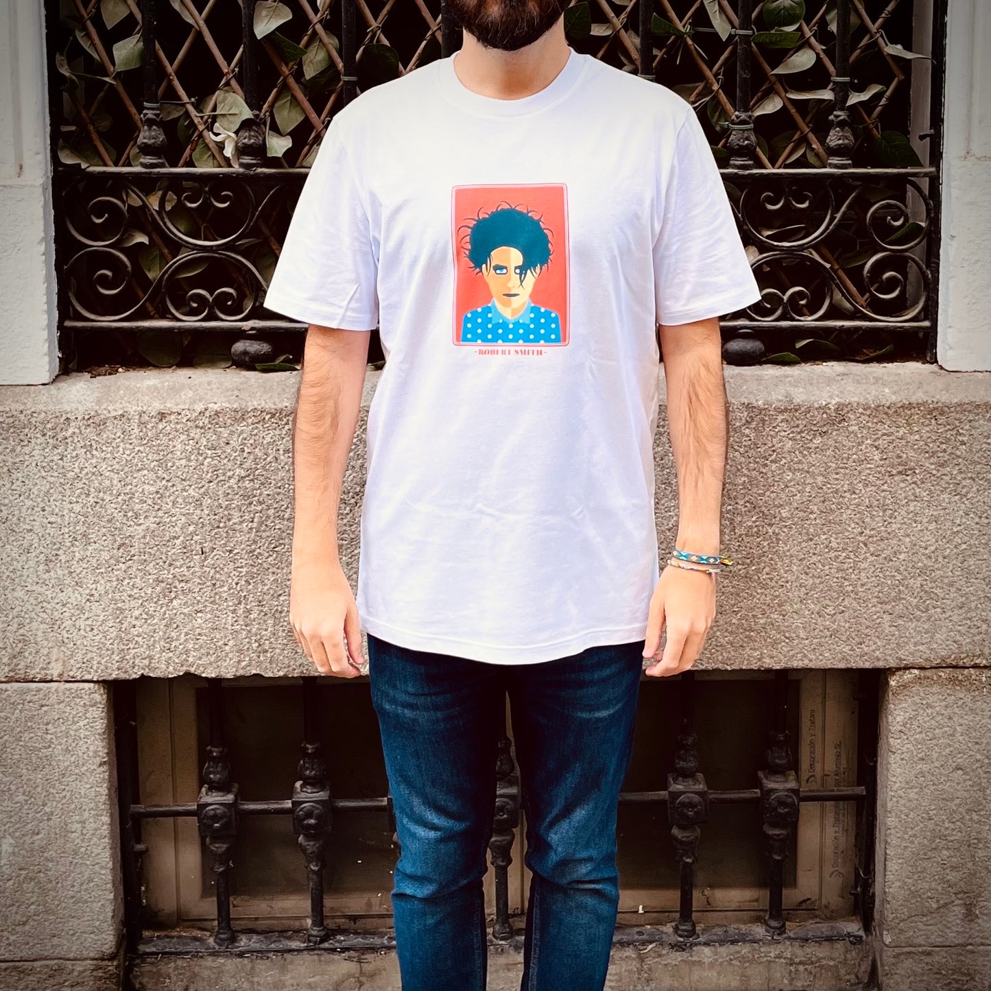Camiseta blanca Ilustre Robert