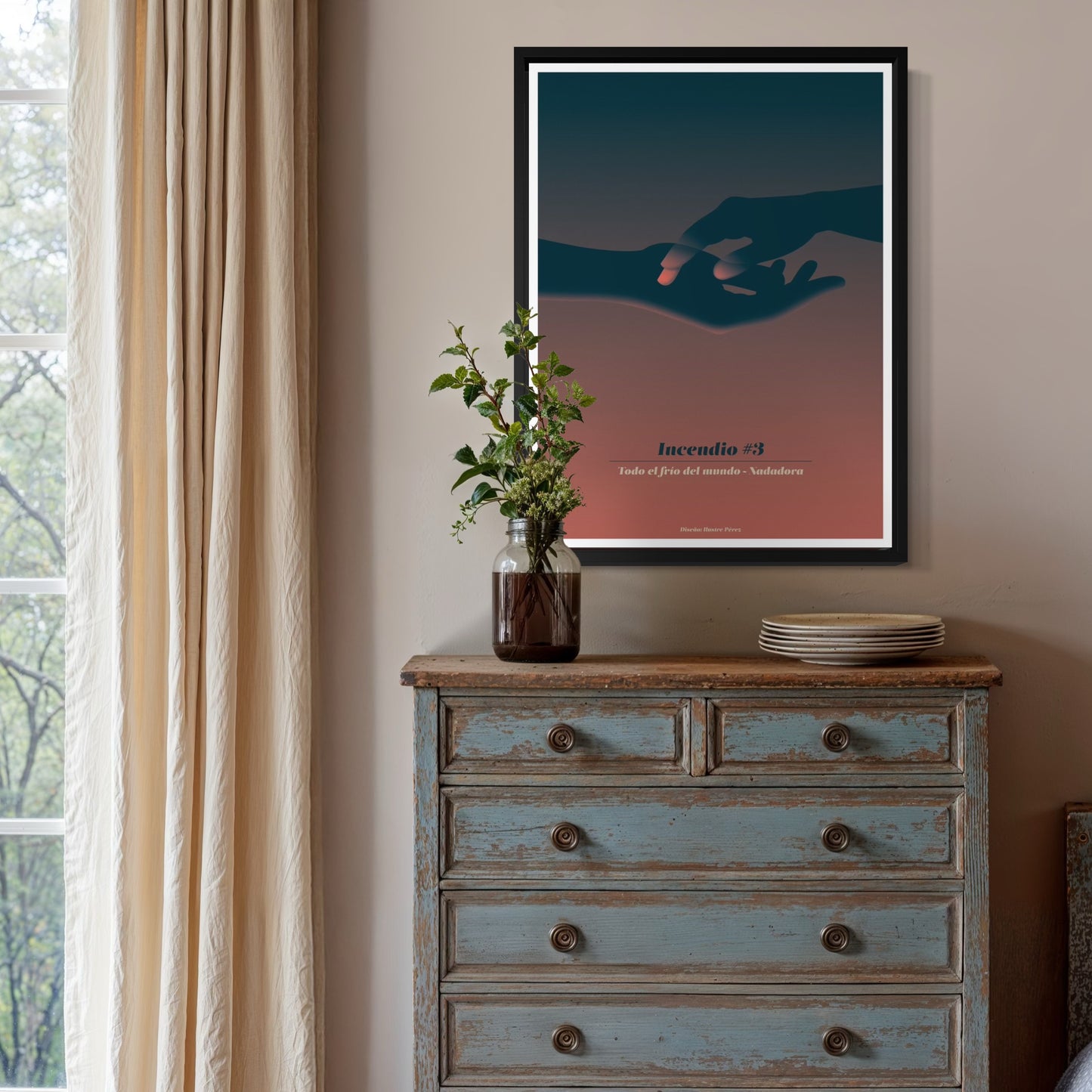 Incendio #3 - Nadadora