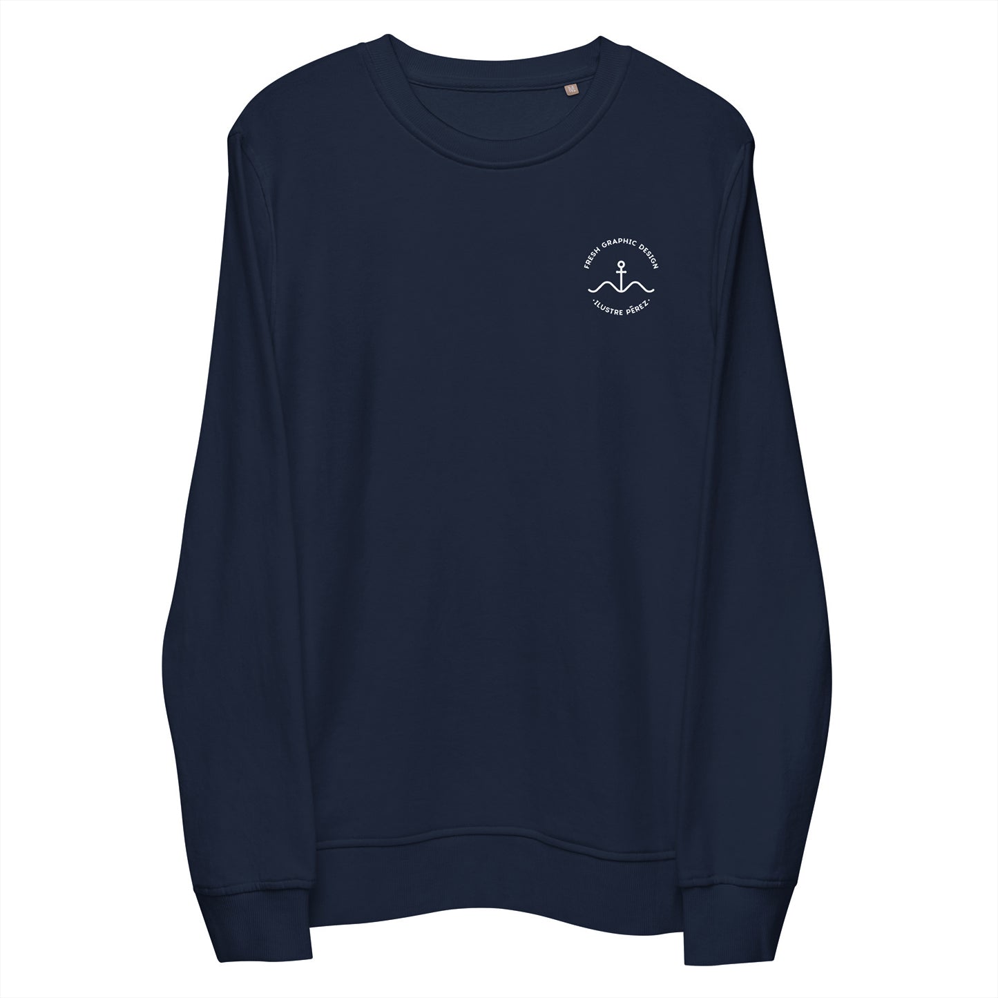 Sudadera navy Ancla