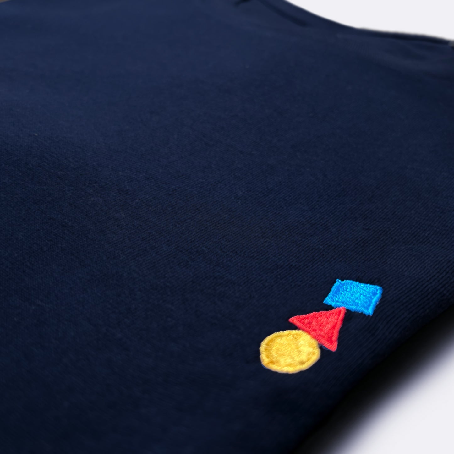 Camiseta navy Geométrica