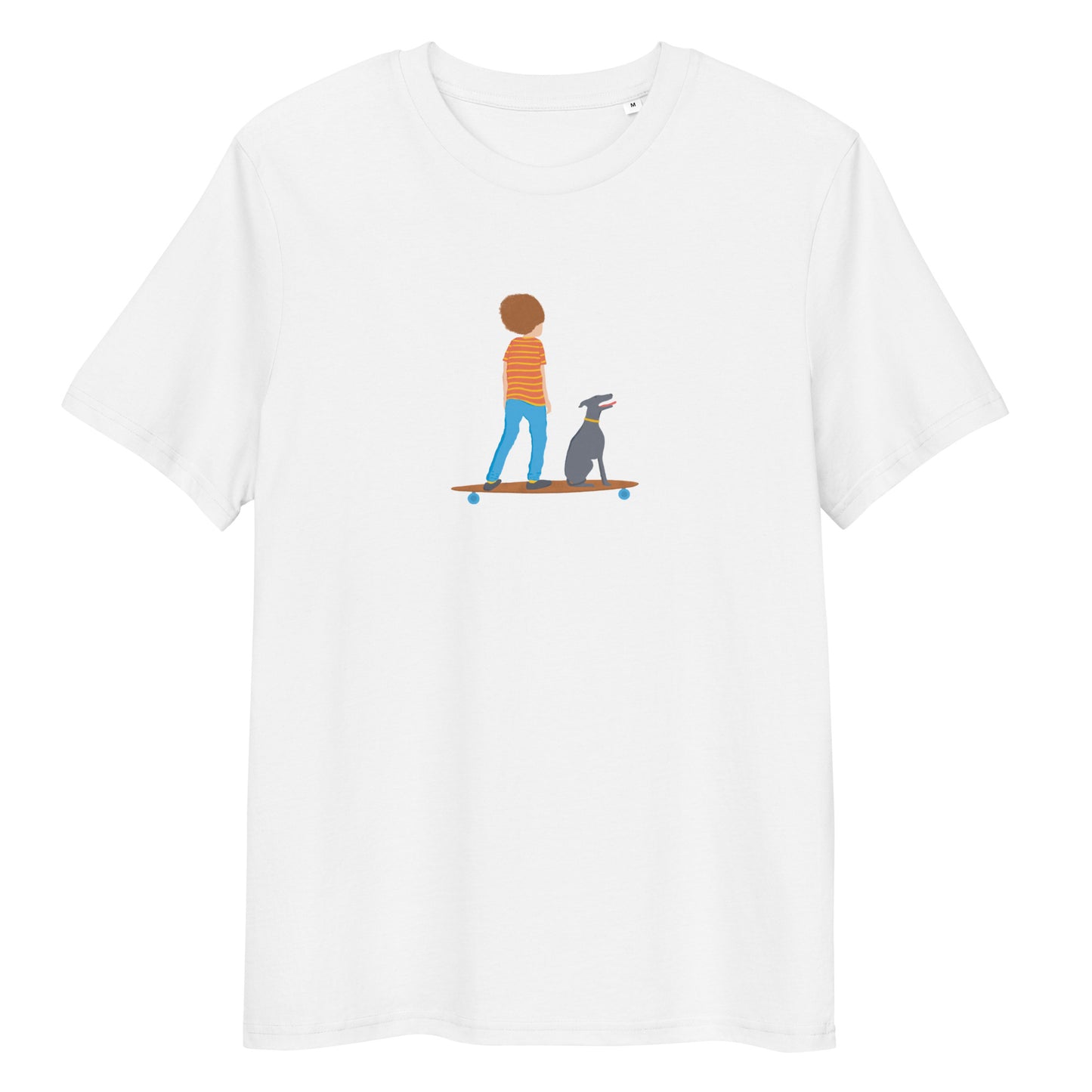 Camiseta blanca Long Board