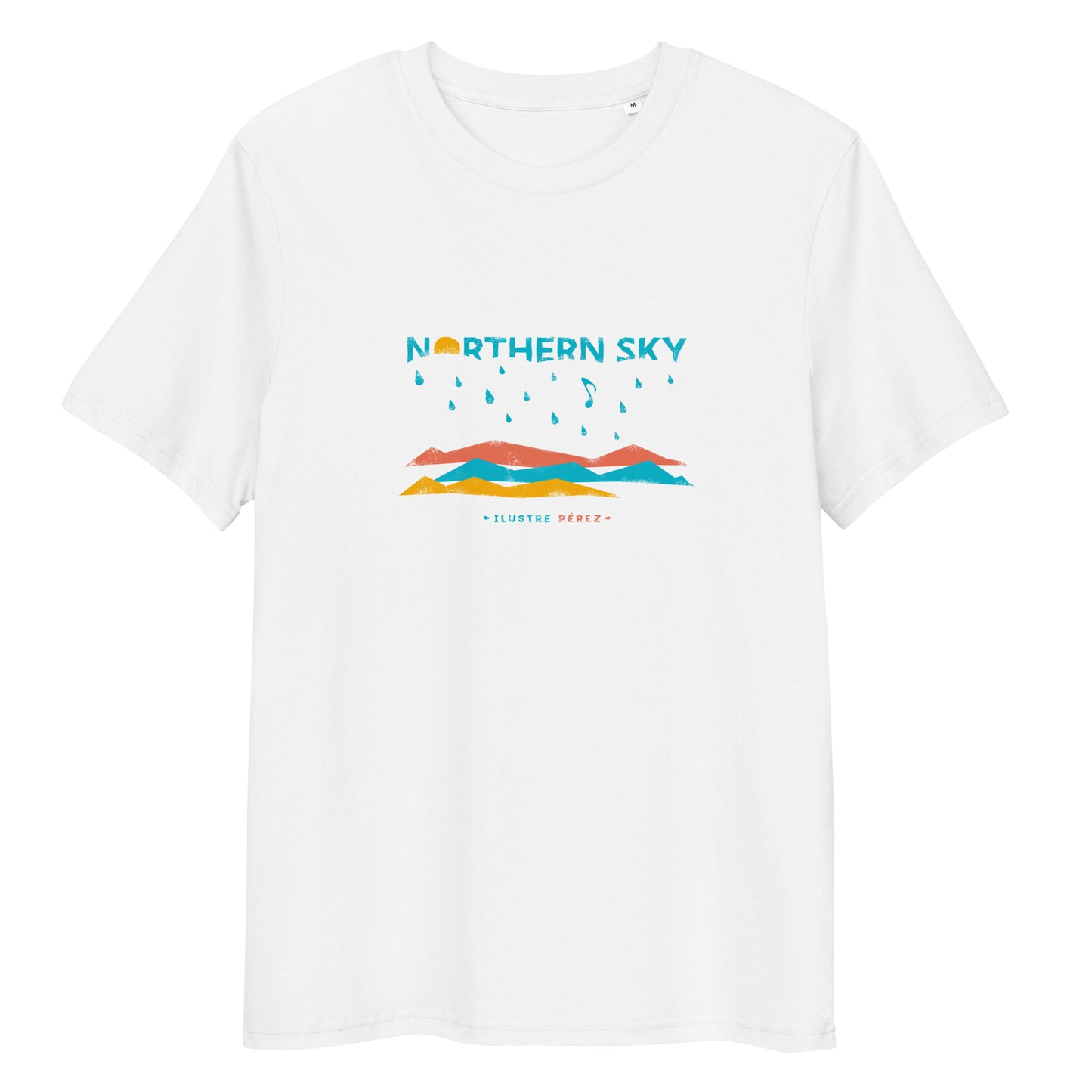 Camiseta blanca Northern Sky