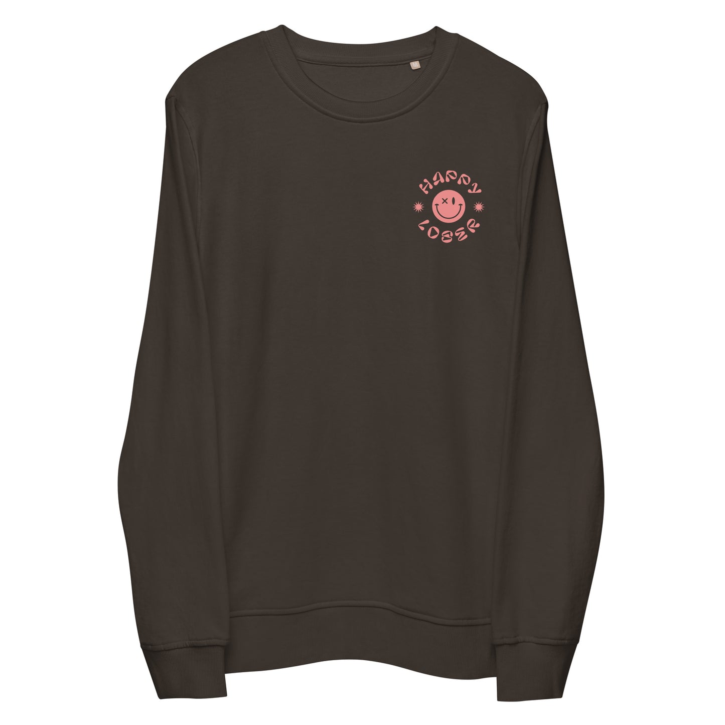 Sudadera gris carbón Happy Loser