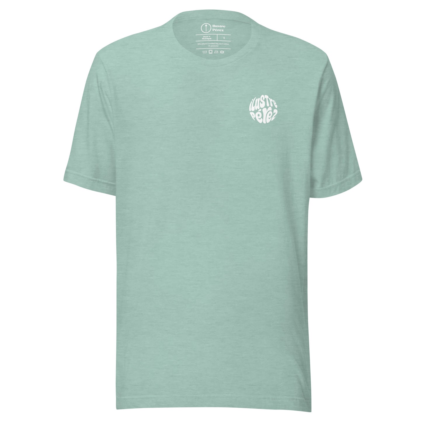 Camiseta menta Psicodélica