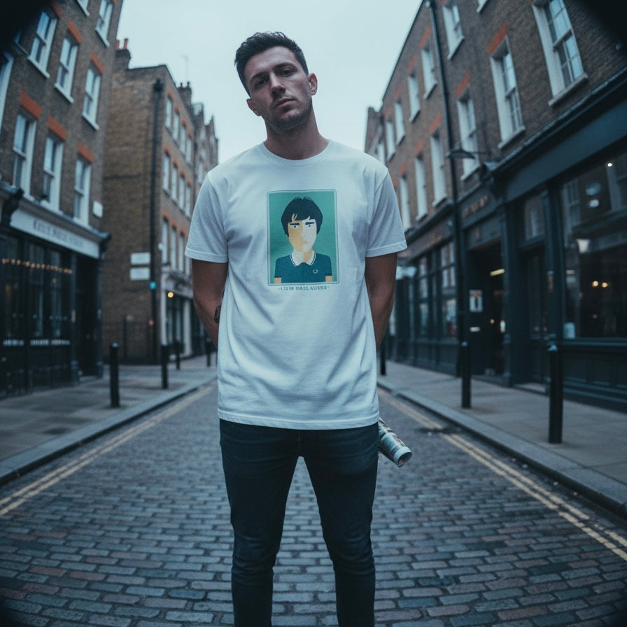 Camiseta blanca Ilustre Liam