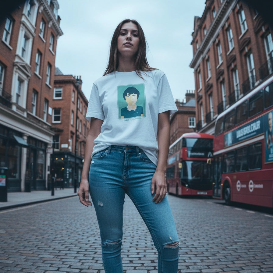 Camiseta blanca Ilustre Liam