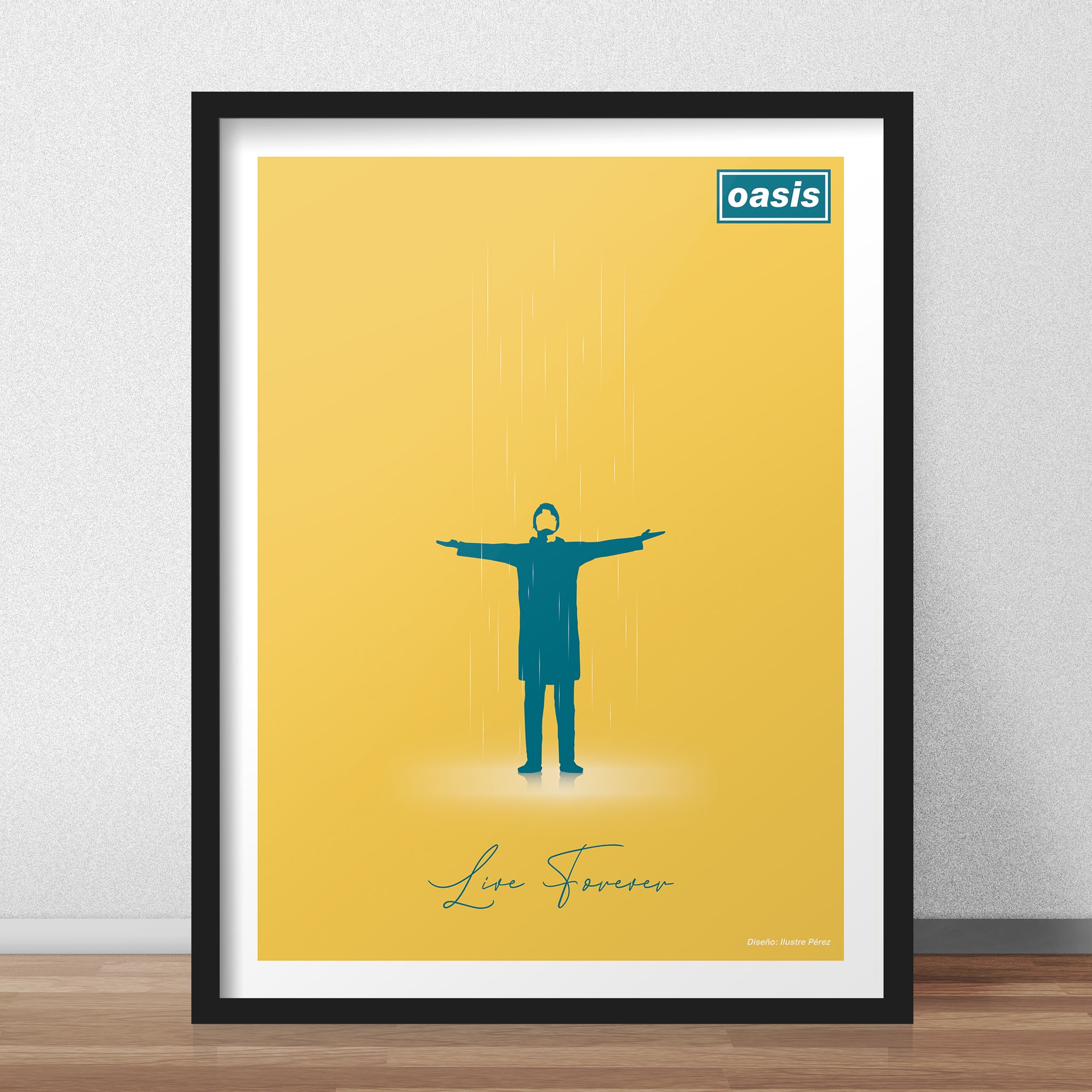 Live Forever - Oasis – Ilustre Pérez